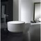 Aqua Eden 52.31 L, 51.19 W, Matte White, Solid Surface White Stone VRTRO515224 - alternate 2